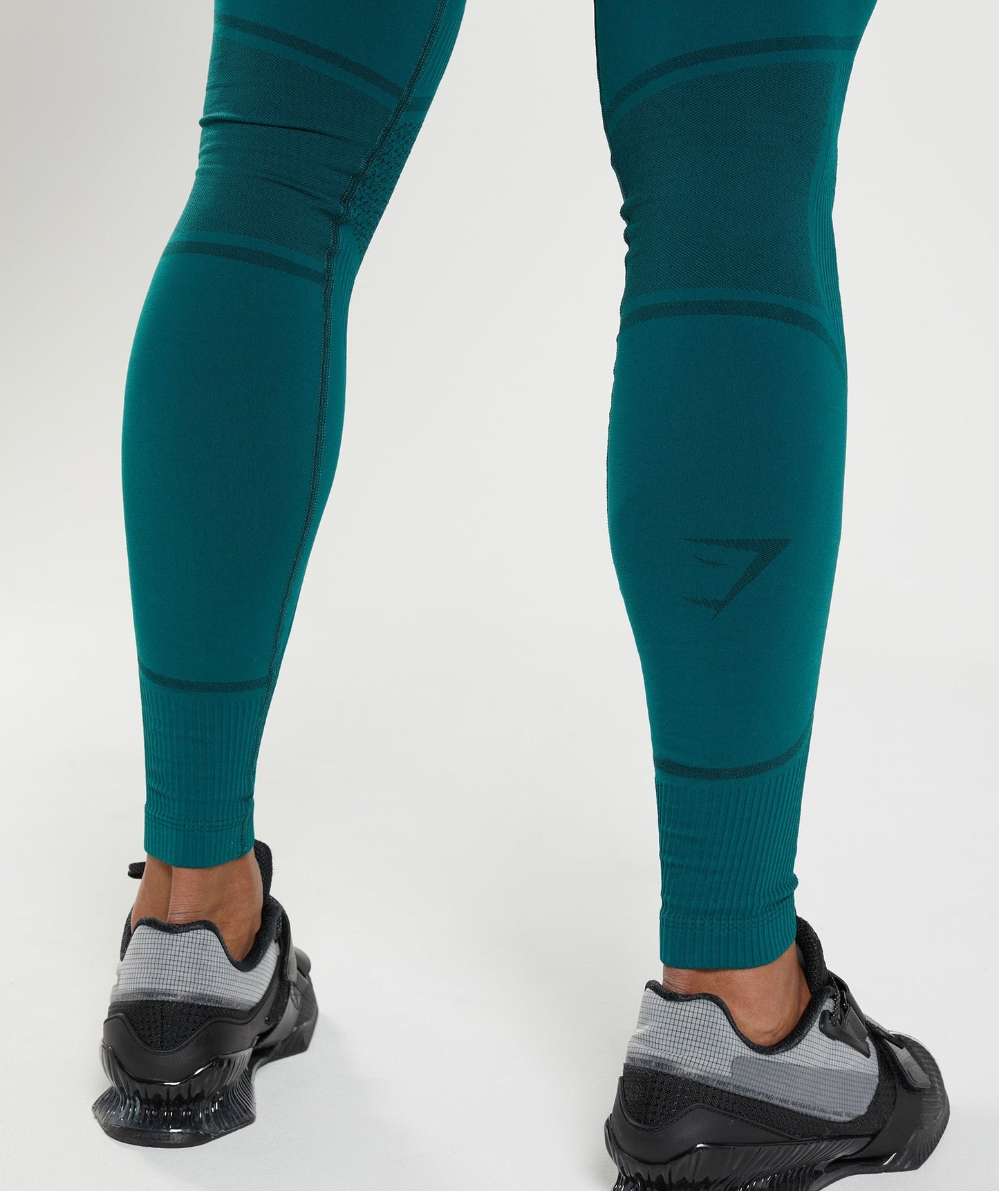Gymshark 315 Seamless Tights - Winter Teal/Black