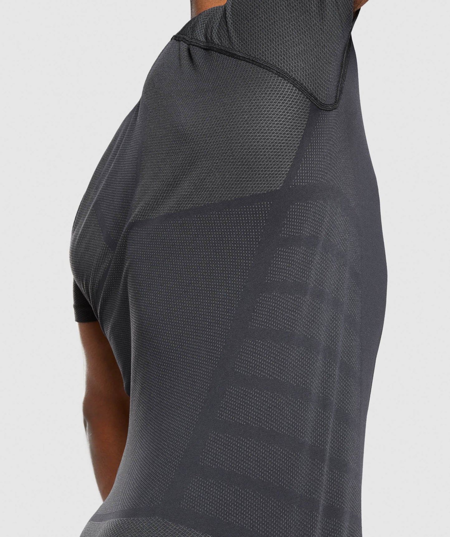 Gymshark 315 T-Shirt - Black/Charcoal
