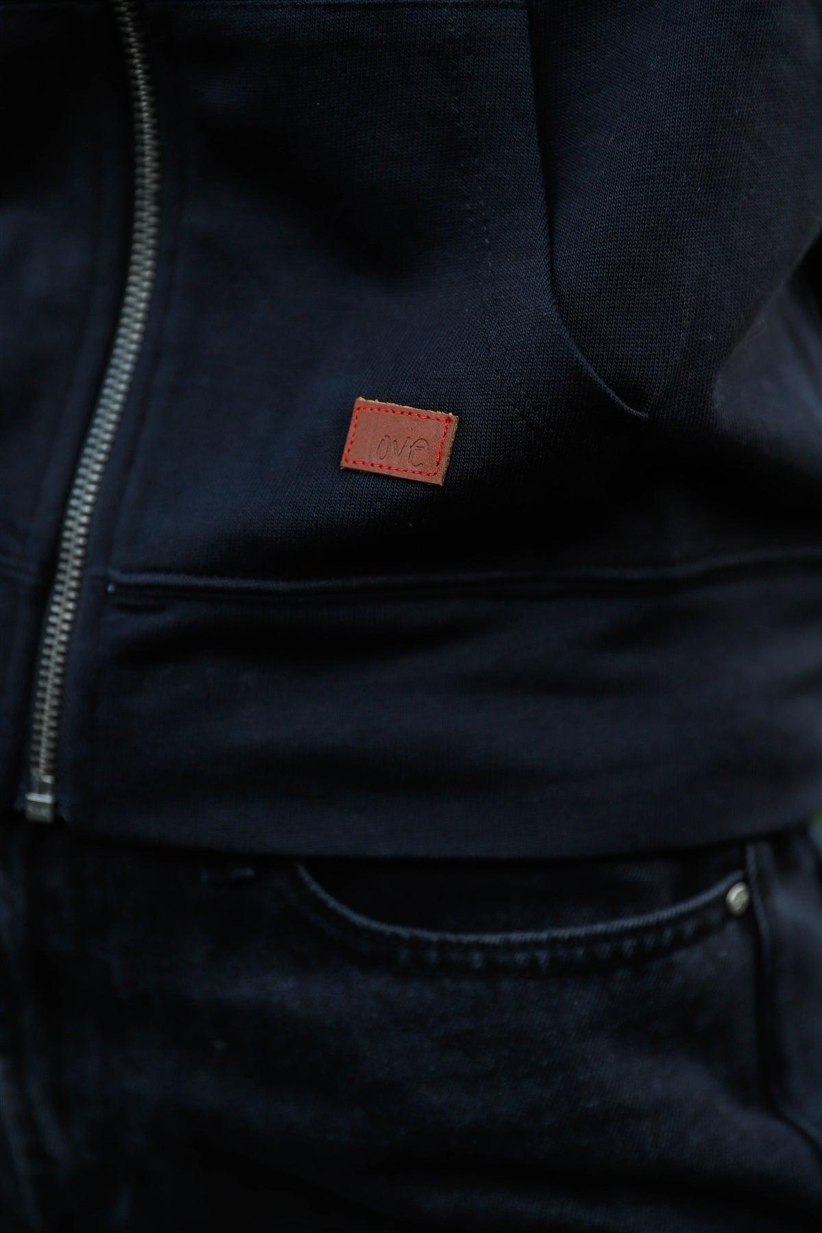 Testing All We Need Is Love" Zip-Up Hooded Sweatshirt