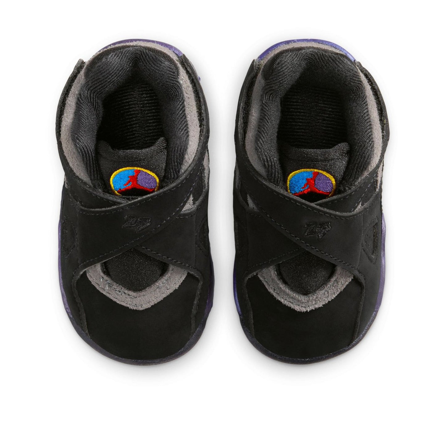 Jordan 8 Retro 'Aqua' (TD) - Black/Multi