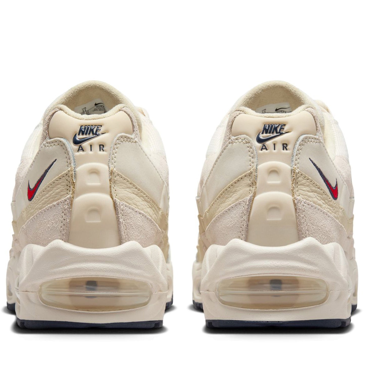 Nike Air Max 95 OG Premium - Pale Ivory/University Red