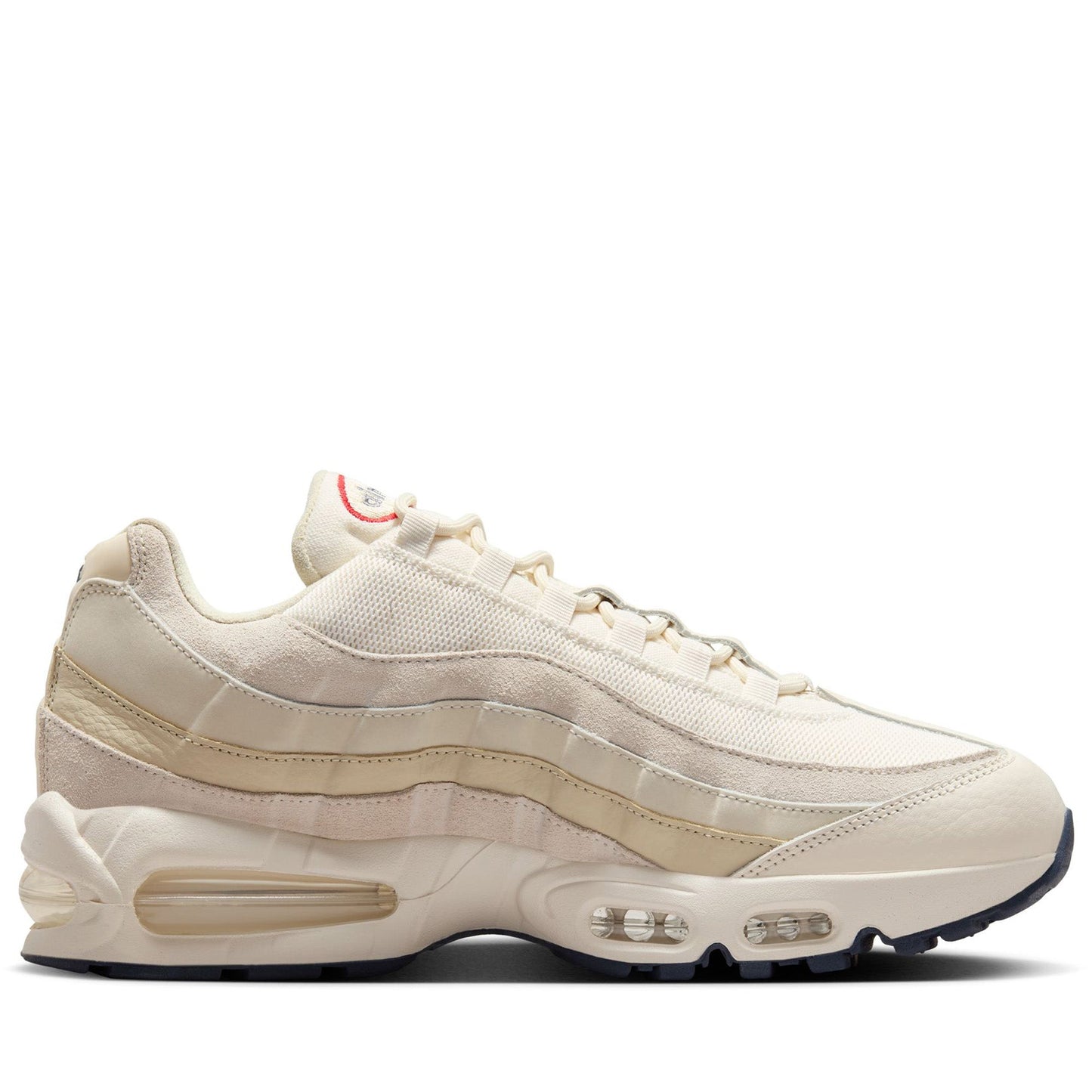Nike Air Max 95 OG Premium - Pale Ivory/University Red