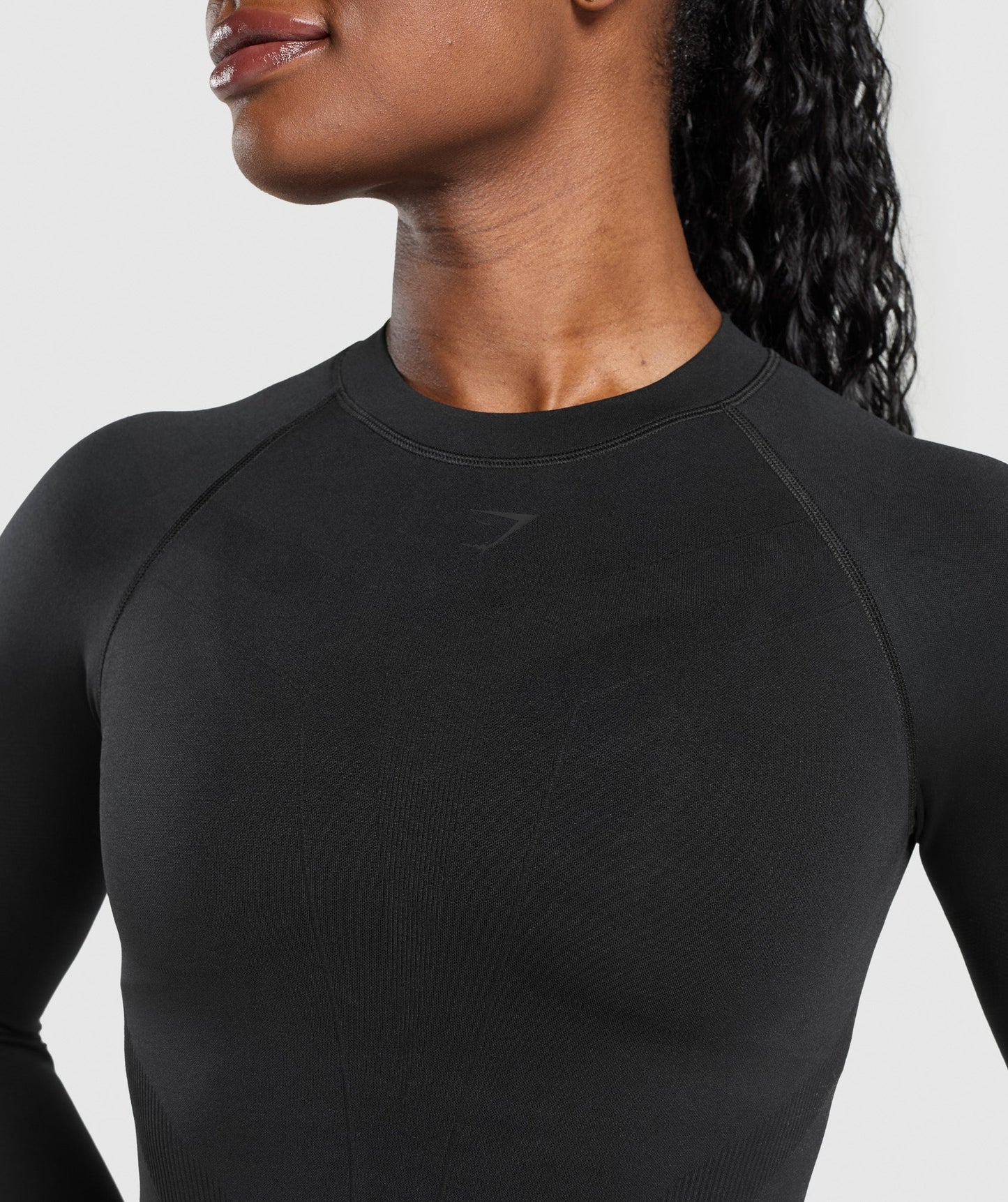 Gymshark Activate Long Sleeve Top - Black