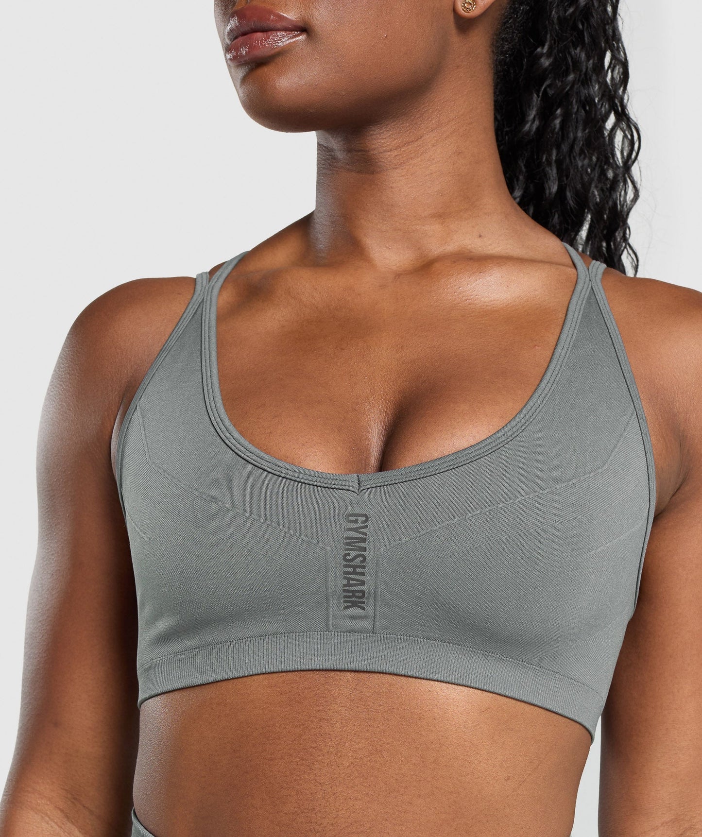 Gymshark Activate Seamless Bralette - Brushed Grey