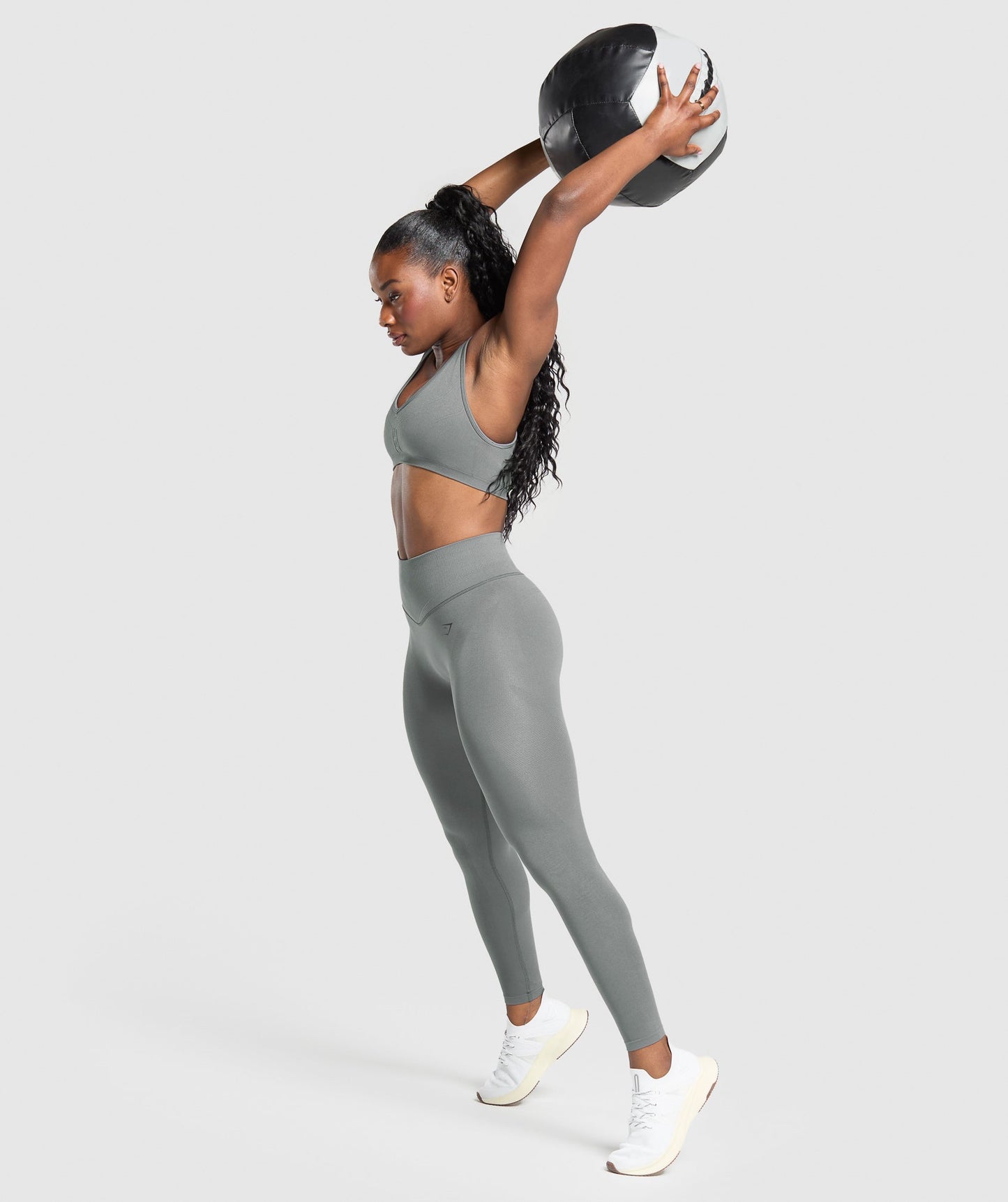 Gymshark Activate Seamless Bralette - Brushed Grey
