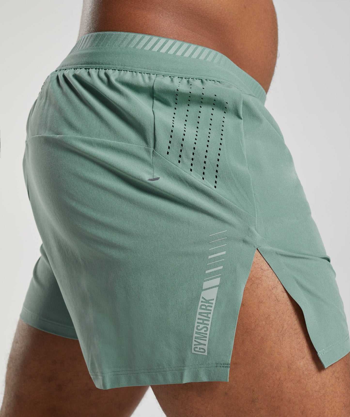Gymshark Apex Run 4" Shorts - Ink Teal