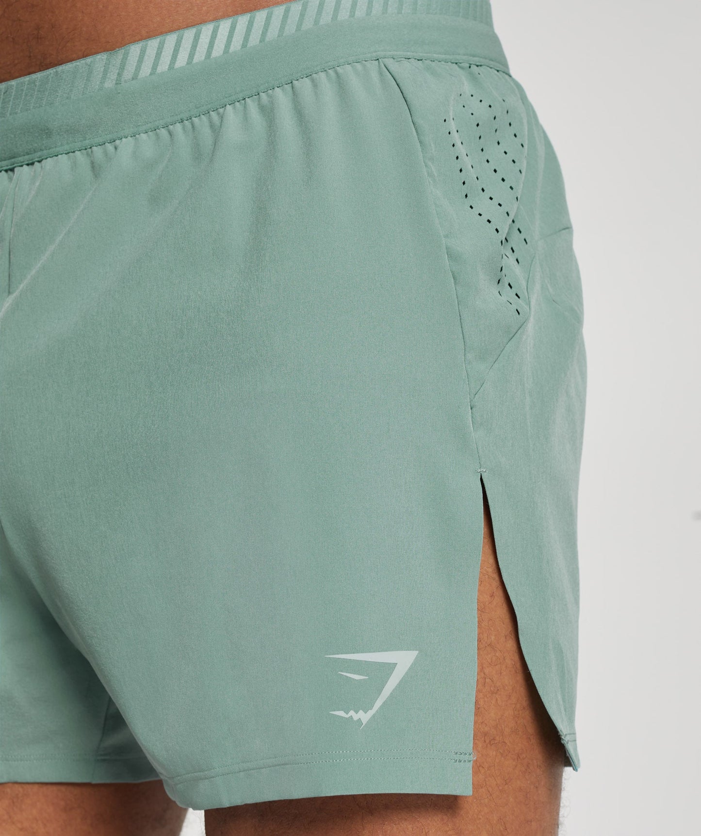 Gymshark Apex Run 4" Shorts - Ink Teal