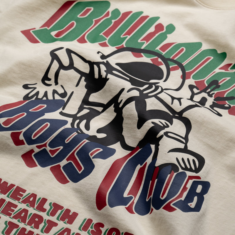 Billionaire Boys Club Dancetronaut Knit Tee - Winter White