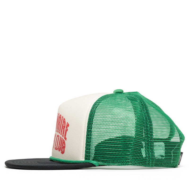 Billionaire Boys Club Curve Trucker Hat - Black/Jolly Green