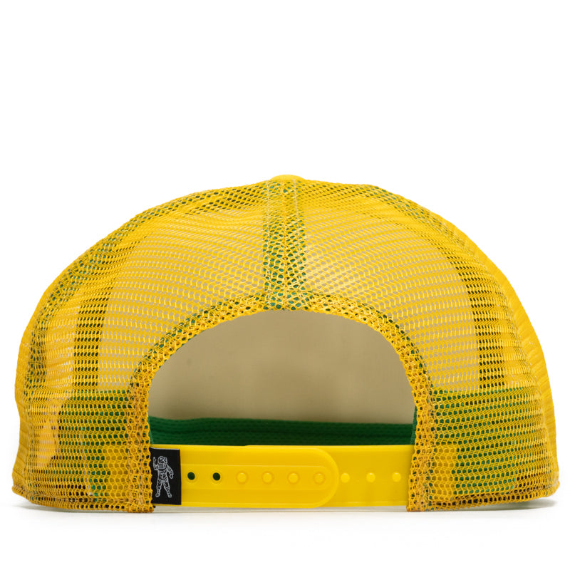 Billionaire Boys Club Curve Trucker Hat - Jolly Green/Yellow