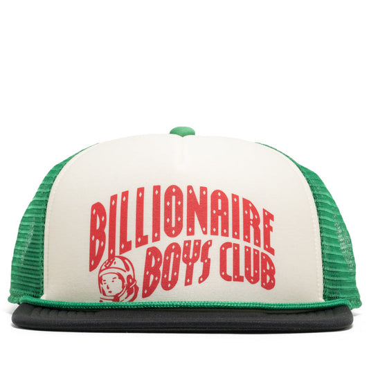 Billionaire Boys Club Curve Trucker Hat - Black/Jolly Green