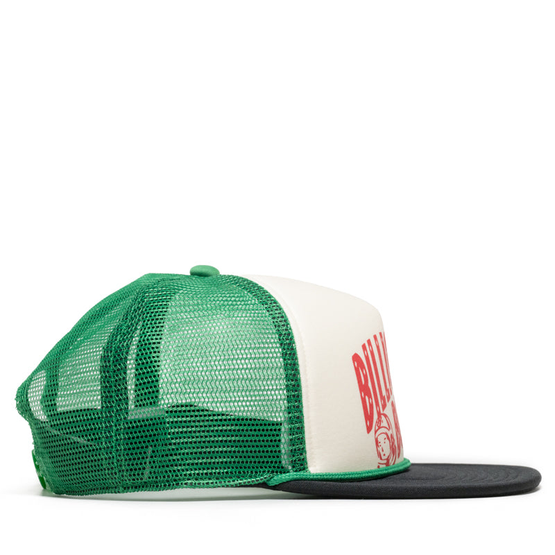 Billionaire Boys Club Curve Trucker Hat - Black/Jolly Green