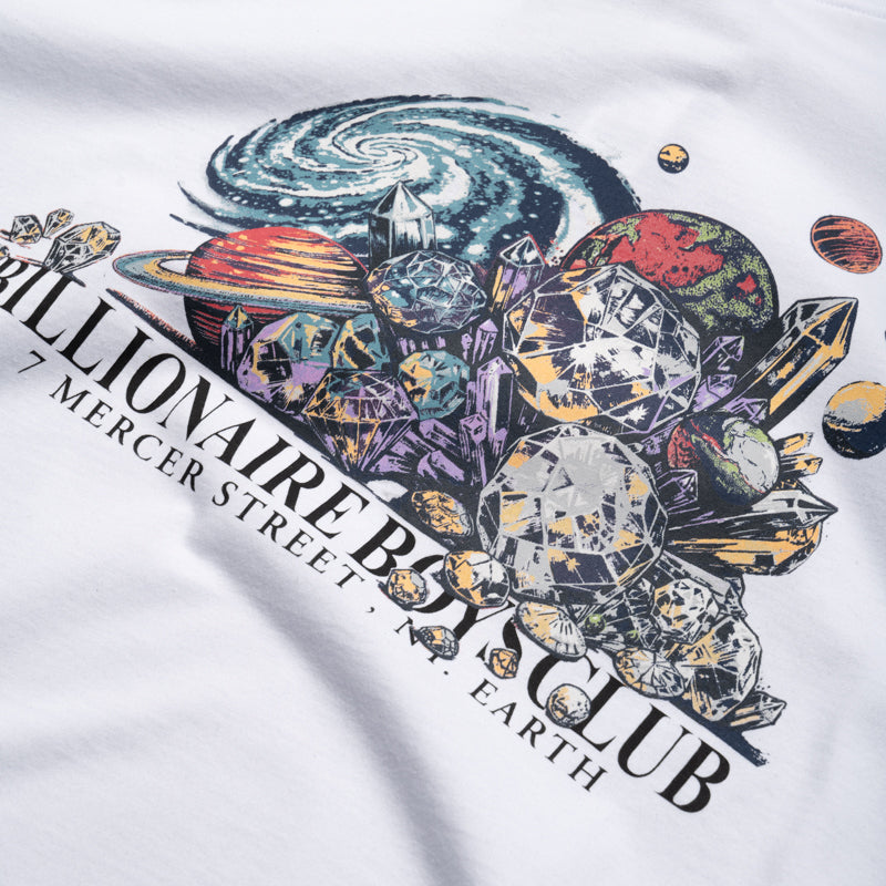 Billionaire Boys Club Diamond World Tee - White