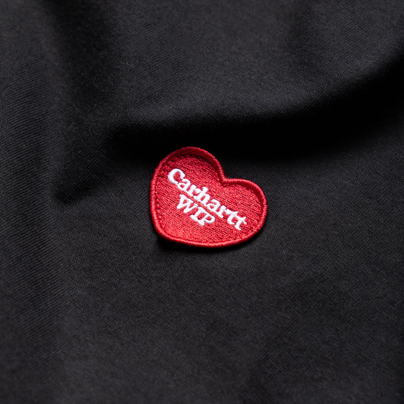 Carhartt WIP Heart II Hartt Tee - Black