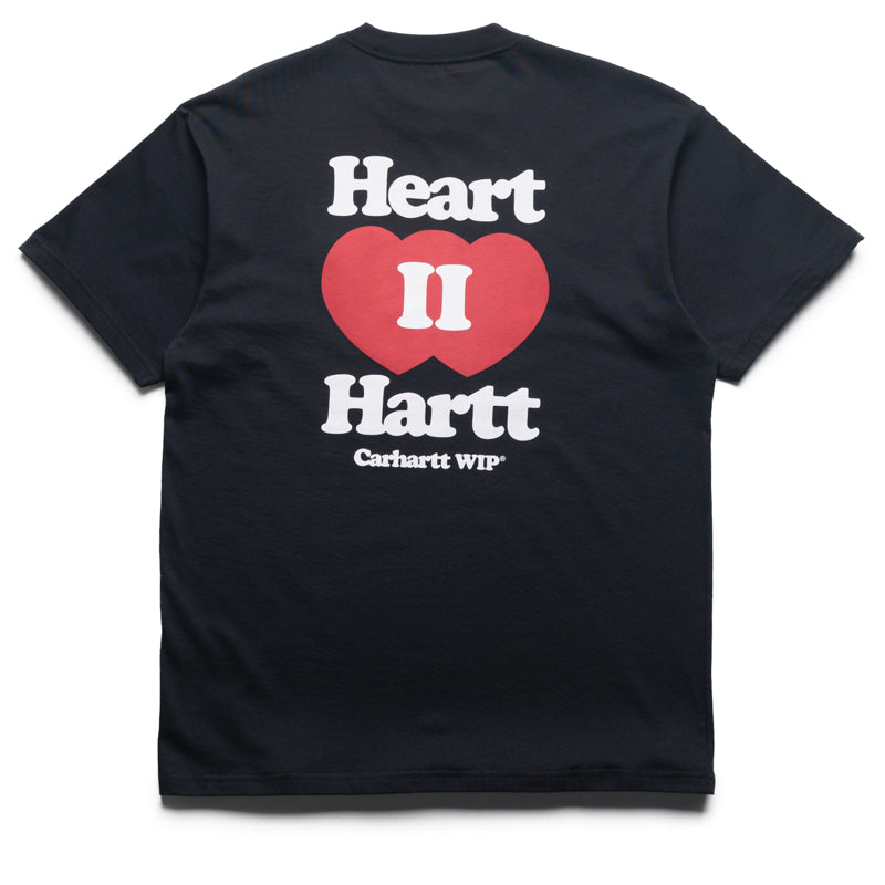 Carhartt WIP Heart II Hartt Tee - Black