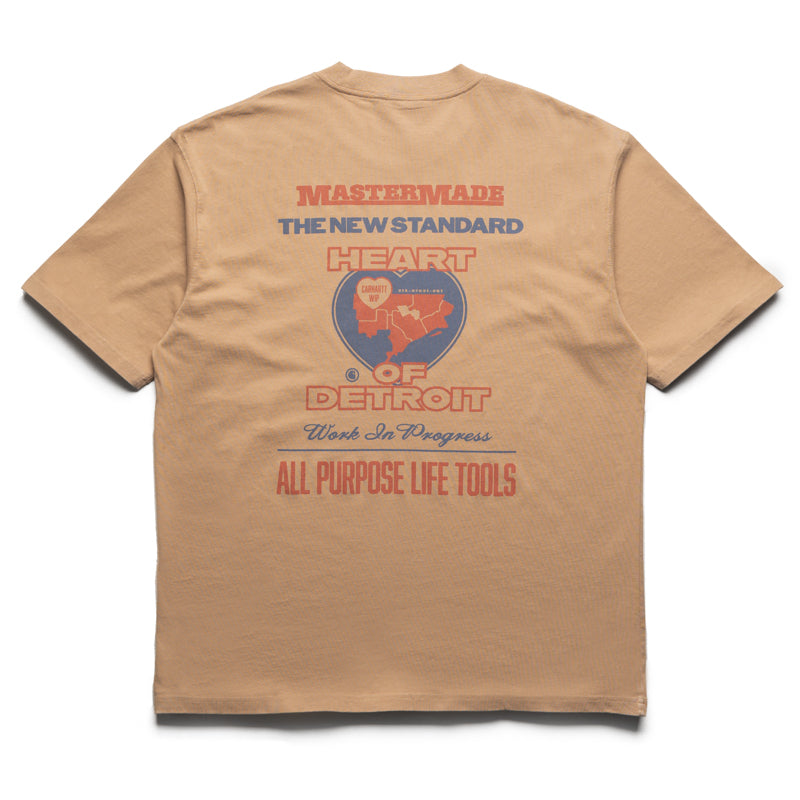 Carhartt WIP Arcan Tee - Dusty Hamilton Brown