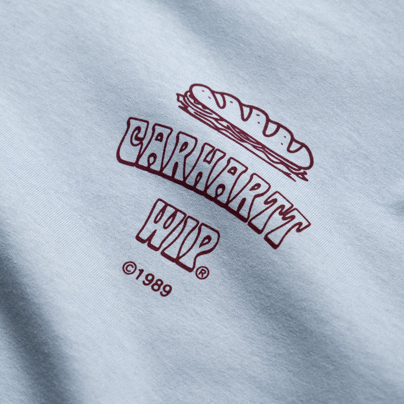 Carhartt WIP Sandwich Tee - Blue Fog