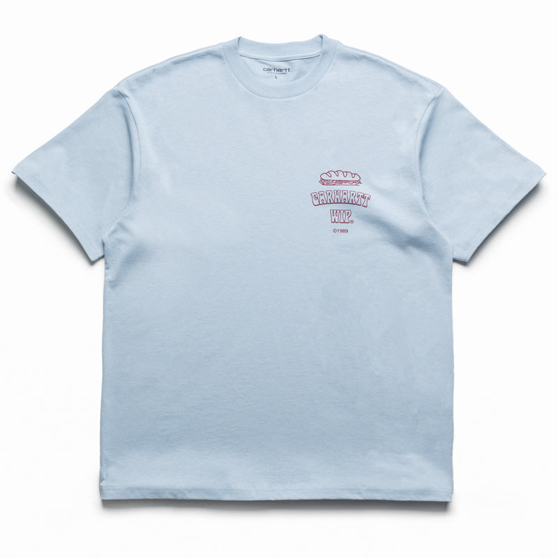 Carhartt WIP Sandwich Tee - Blue Fog
