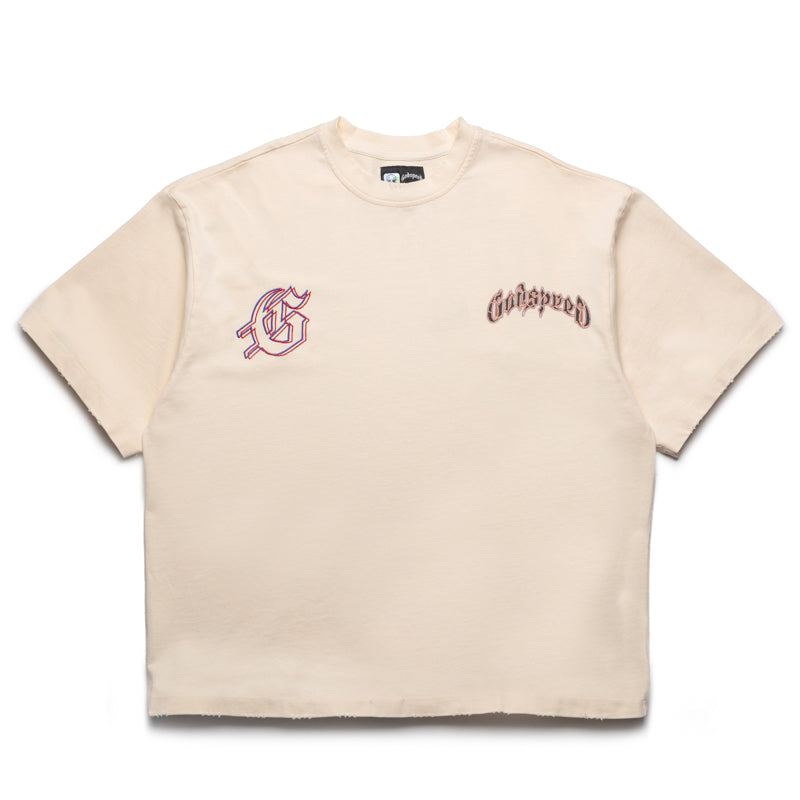 Godspeed New York GSPD Run Club Tee - Bone
