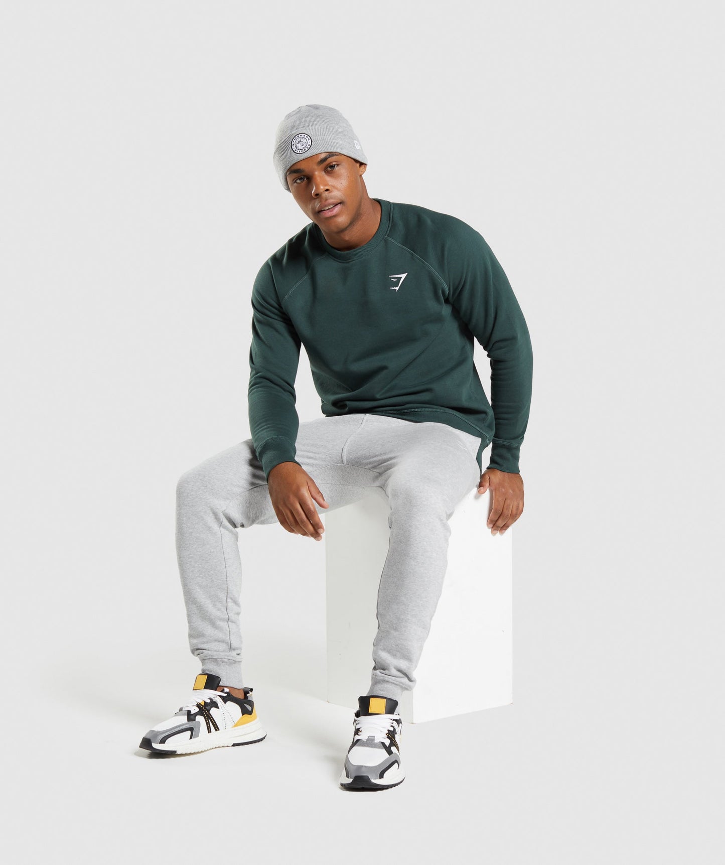 Gymshark New Era Legacy Cuff Knit - Grey