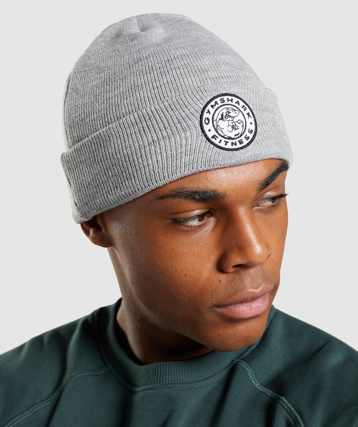 Gymshark New Era Legacy Cuff Knit - Grey