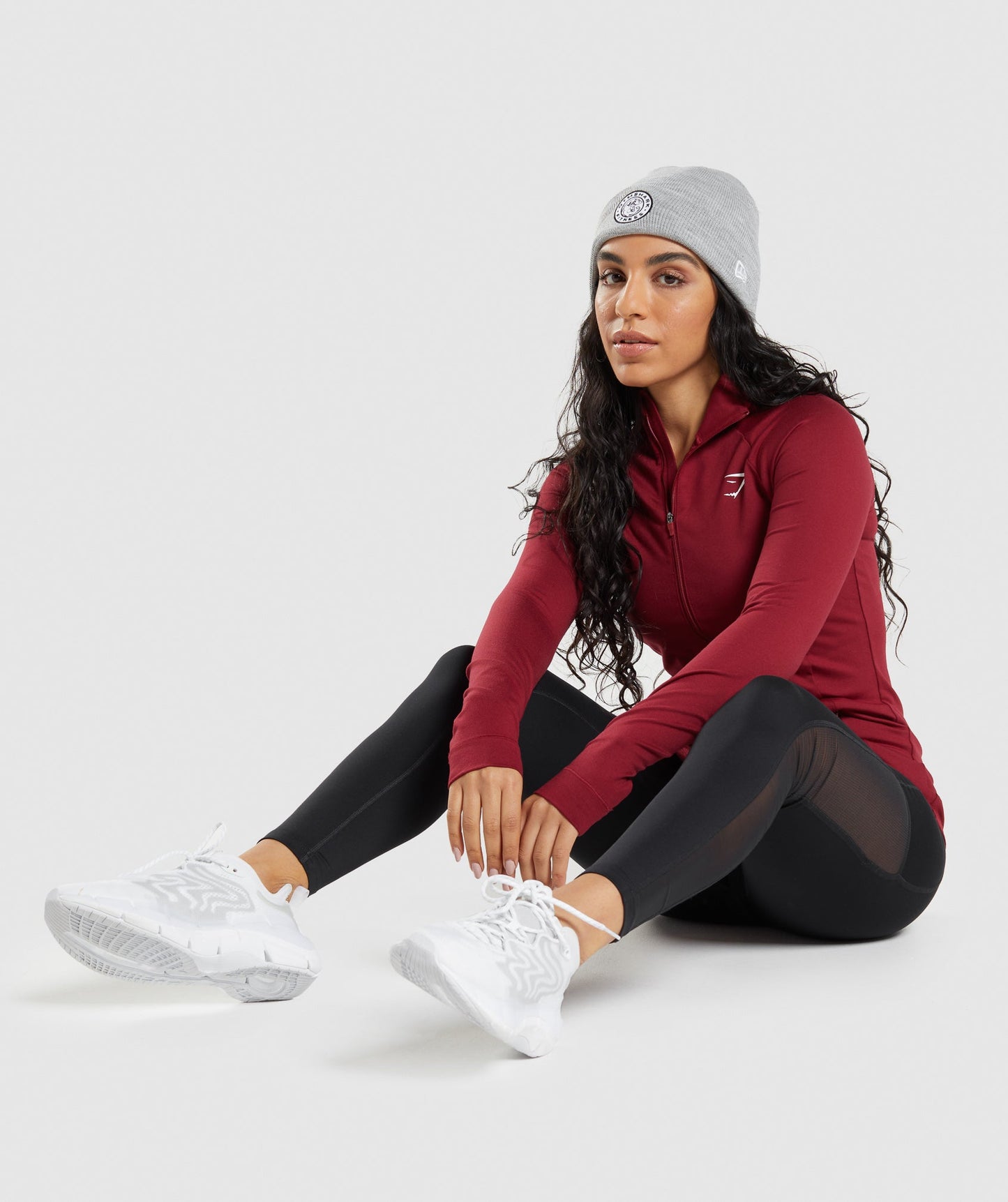 Gymshark New Era Legacy Cuff Knit - Grey