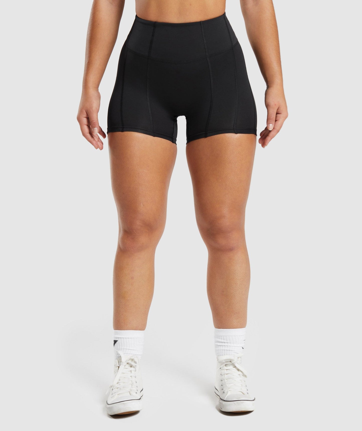 GS Power High Rise Shorts - Black