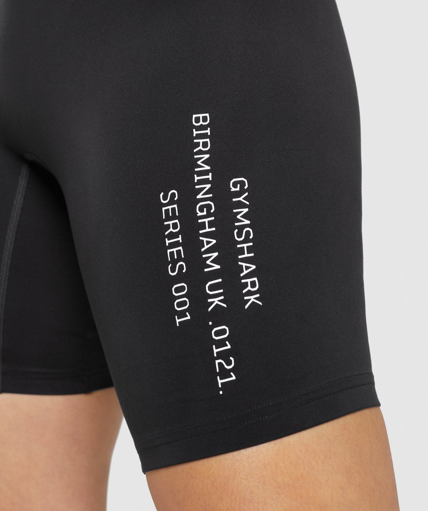Gymshark Activated Graphic Cycling Shorts - Black