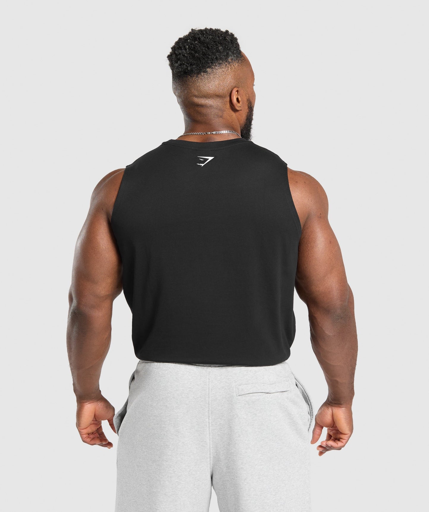 Gymshark 2012 Lifting Cut off Tank - Black