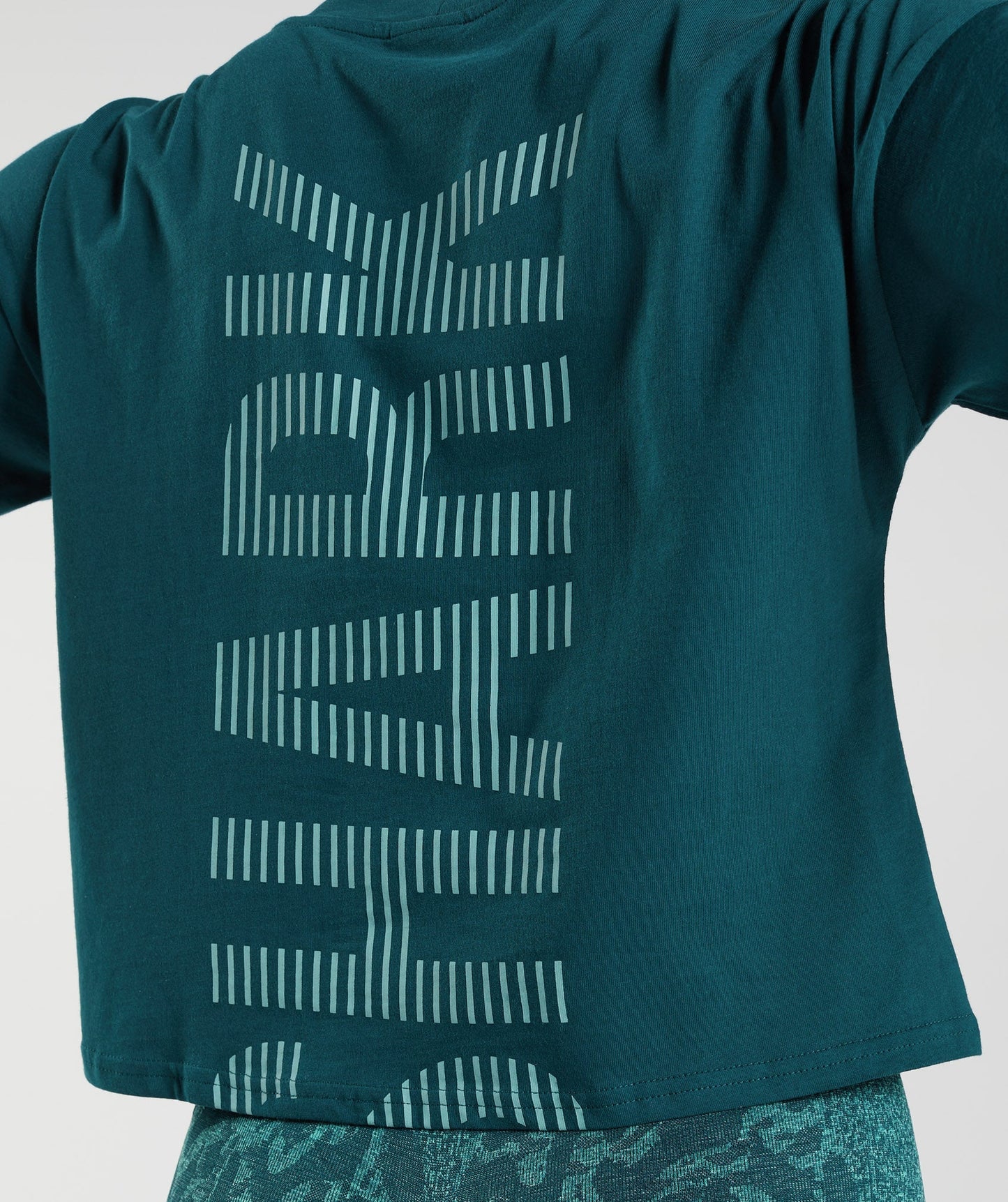 Gymshark 315 Midi T-Shirt - Winter Teal/Pearl Blue