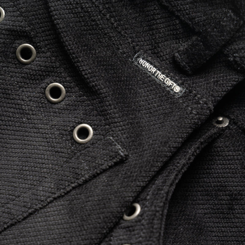 Honor The Gift Brushed Bell Bottom Pants - Black