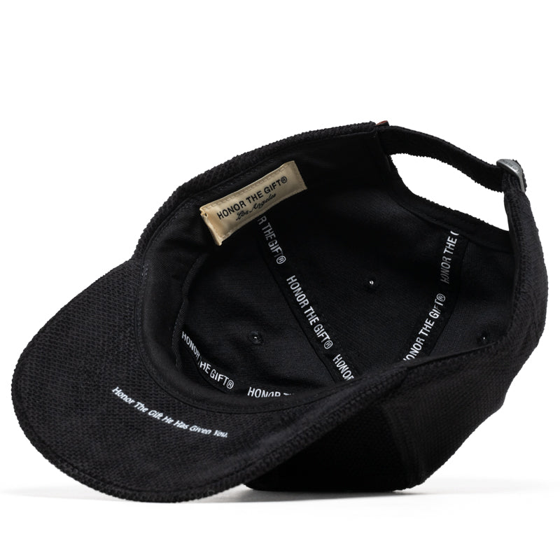 Honor The Gift Eyelet Trucker Cap - Black
