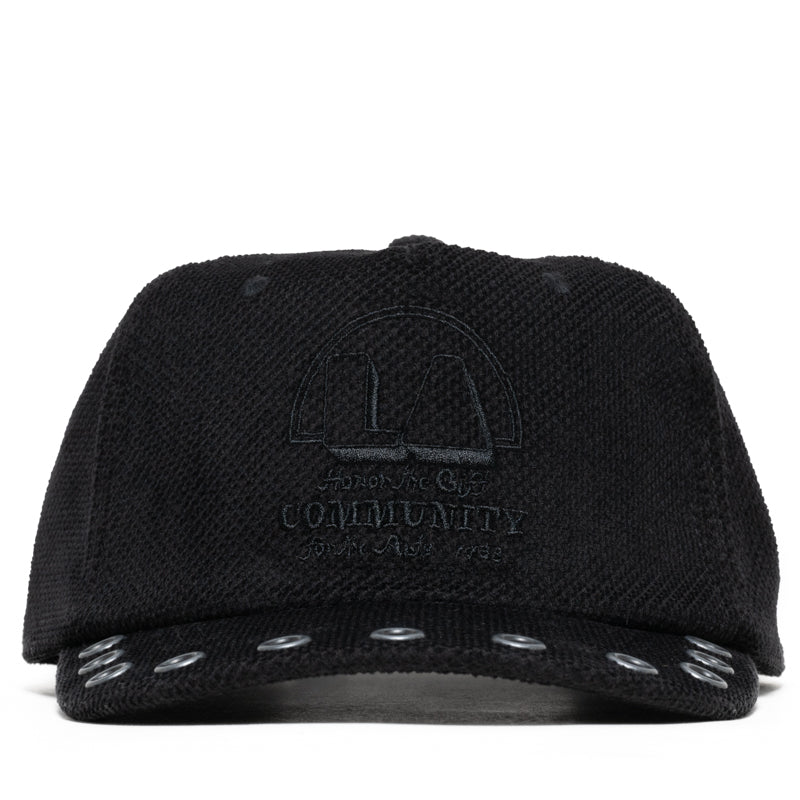 Honor The Gift Eyelet Trucker Cap - Black