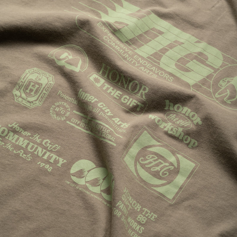 Honor The Gift Paint Works Tee - Taupe