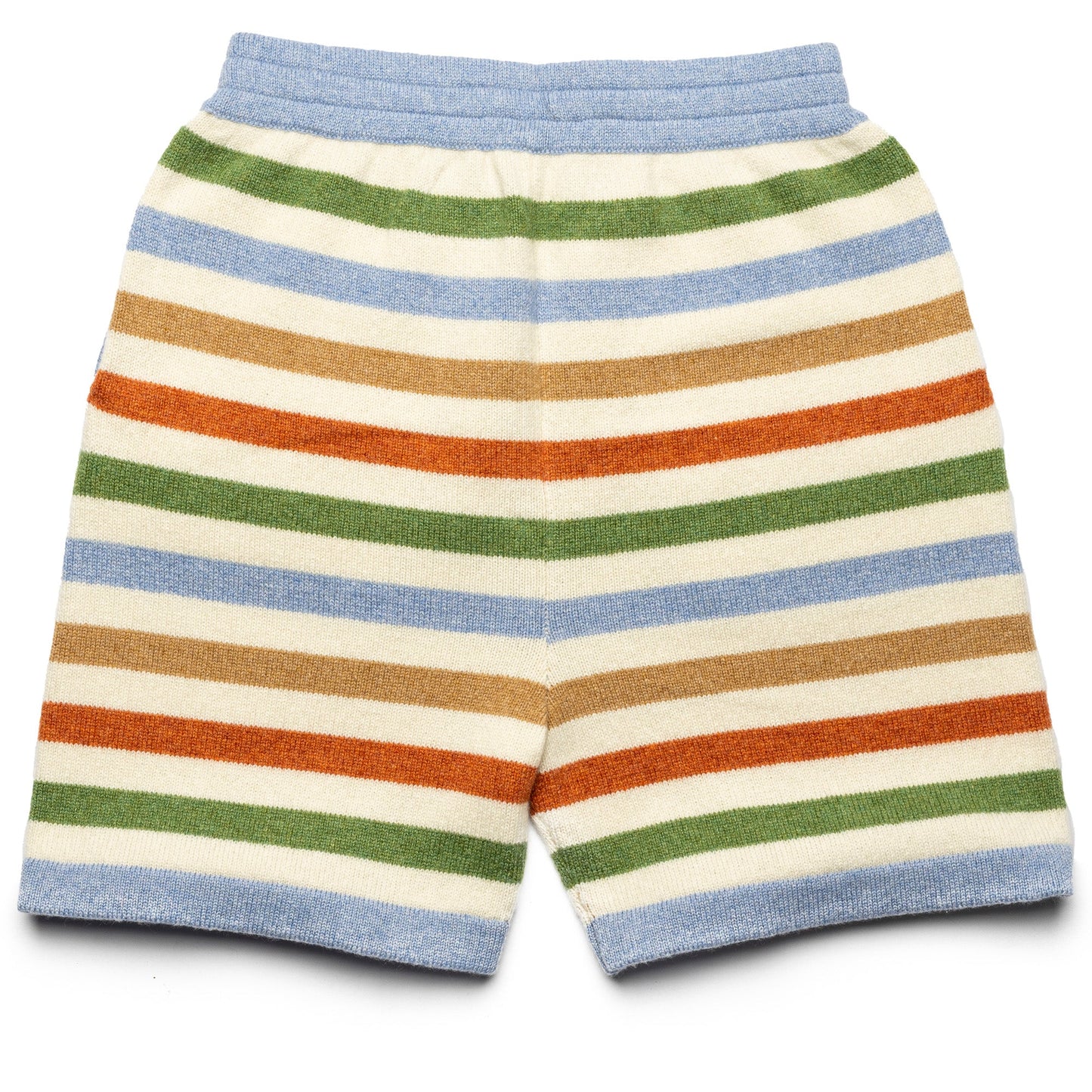 Harden Striped Shorts - Blue/Camel/Green/Orange