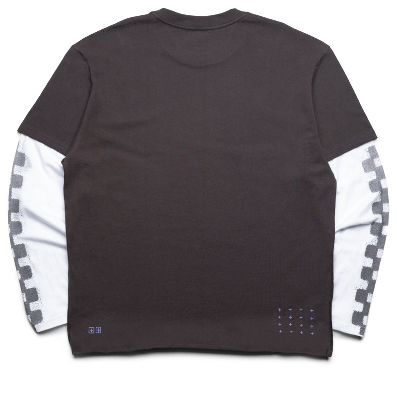 Ksubi Engine Layered L/S Tee - Faded Black