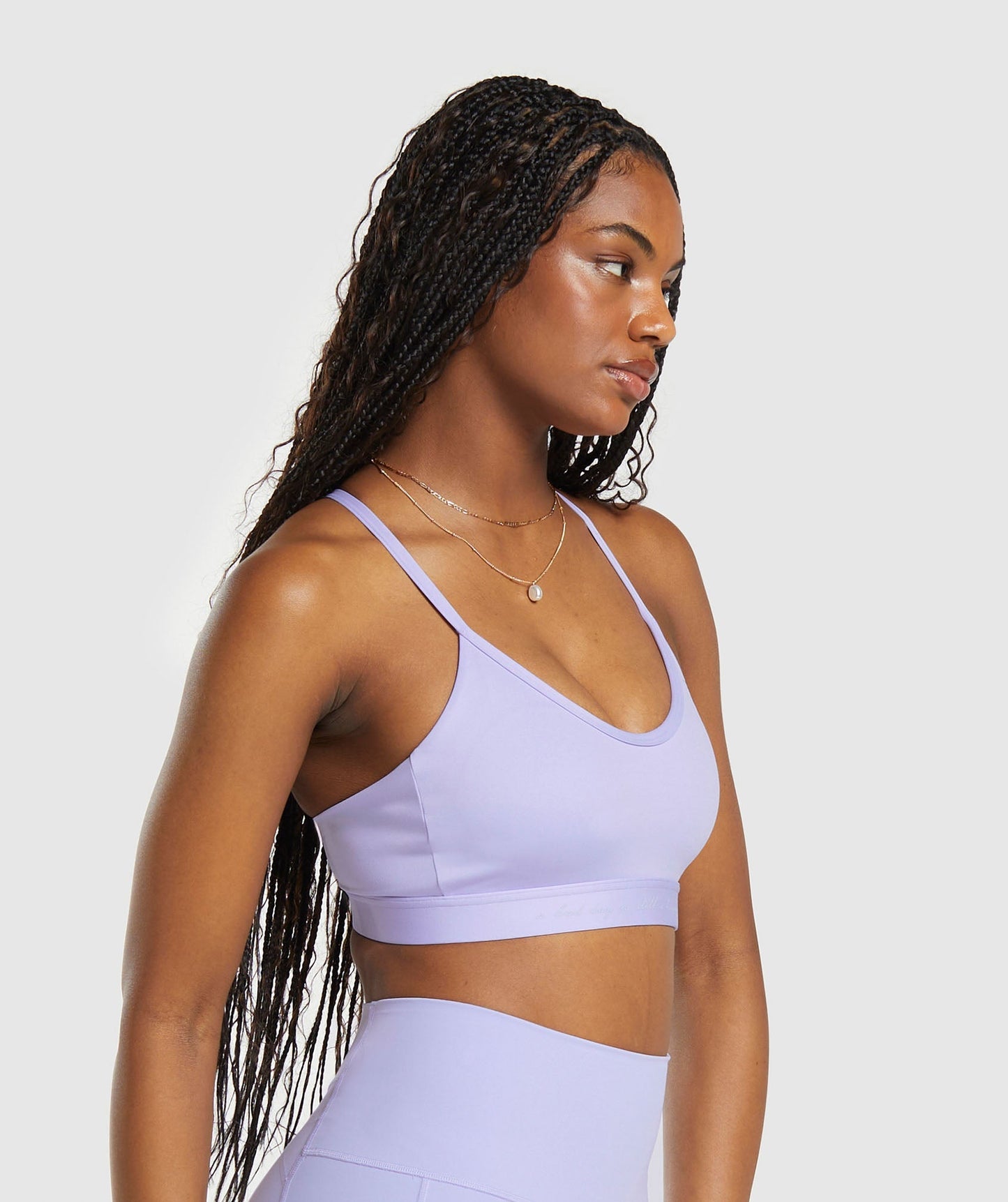 GS x Libby Sports Bra - Powdered Lilac