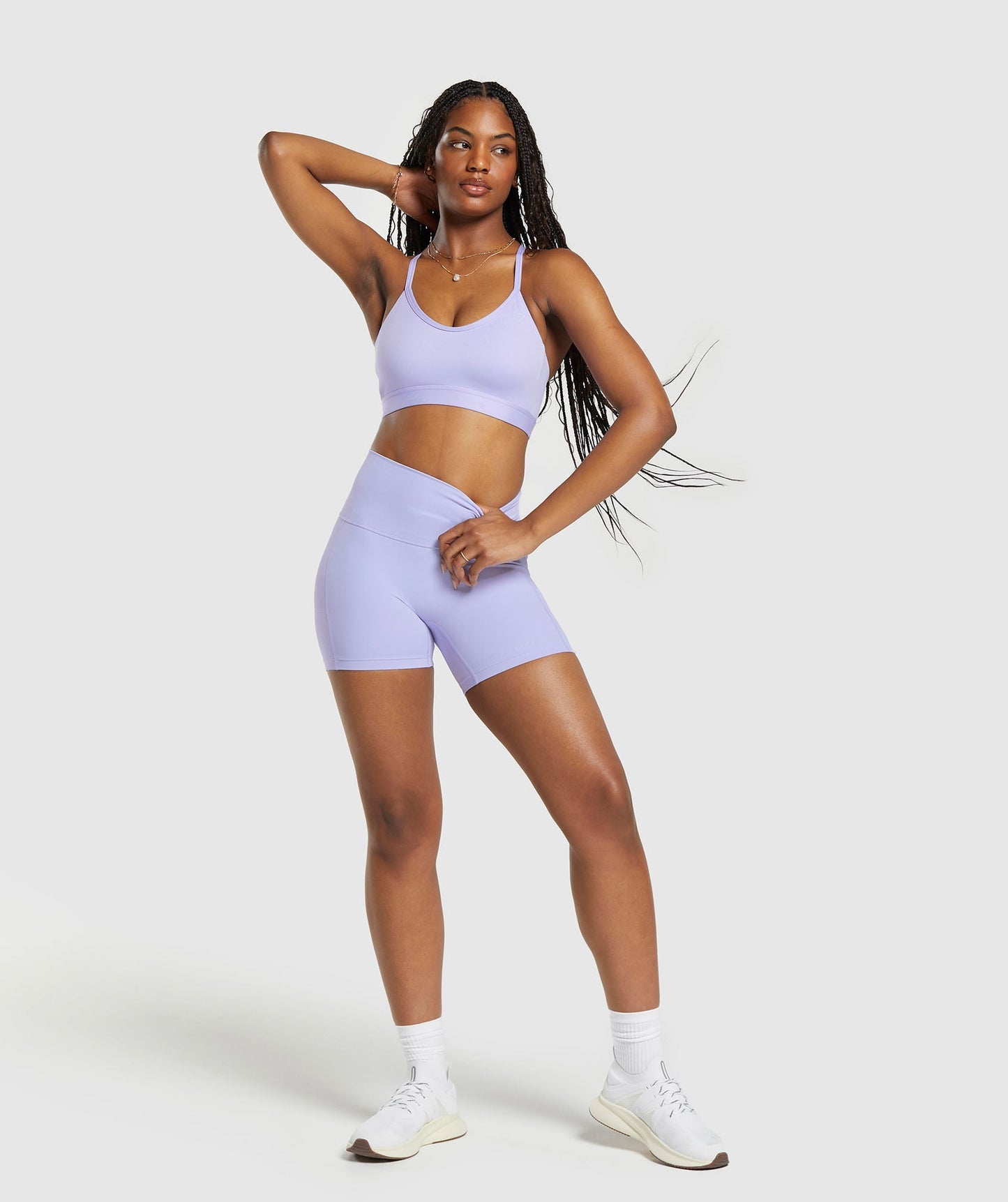 GS x Libby Sports Bra - Powdered Lilac
