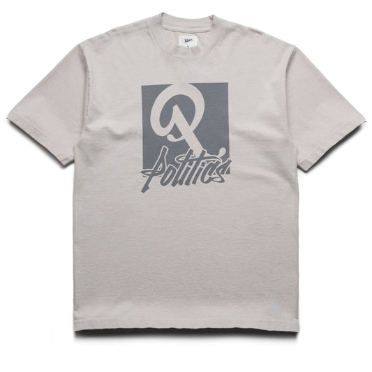 Politics Oversized Graffiti Tee - Cement