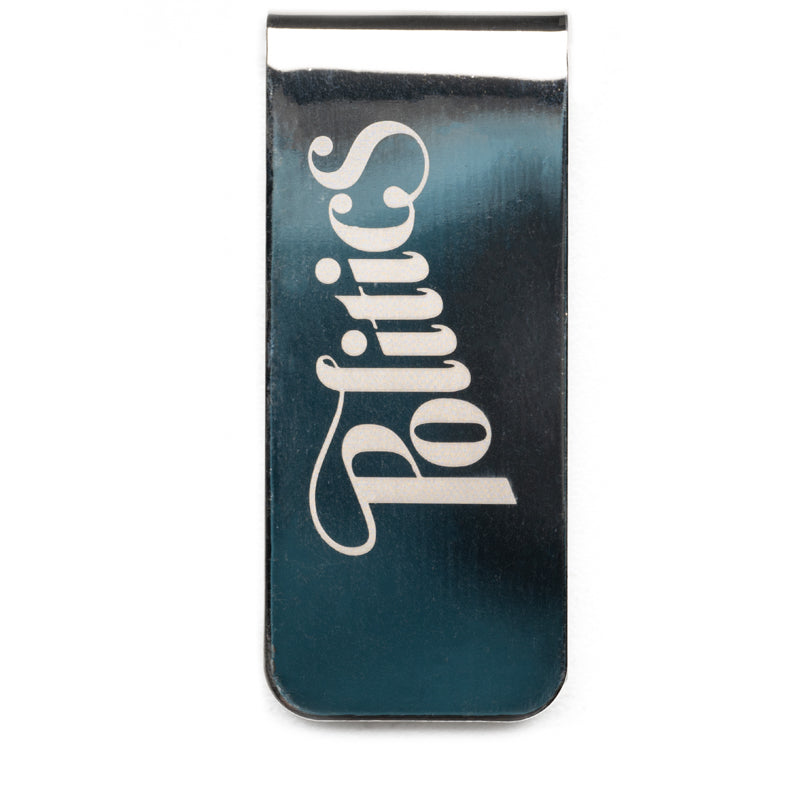Politics Money Clip - Chrome