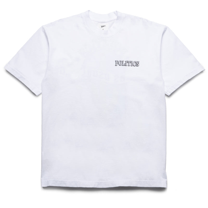 Politics Cactus Tee - White