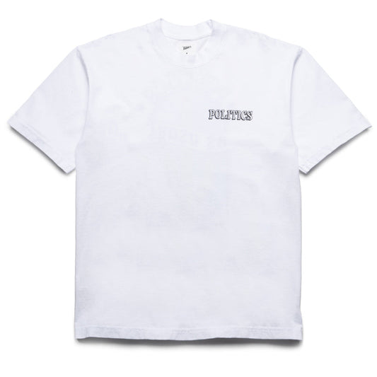 Politics Cactus Tee - White