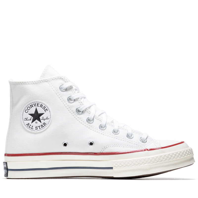 Converse Chuck 70 Hi - White/Garnet