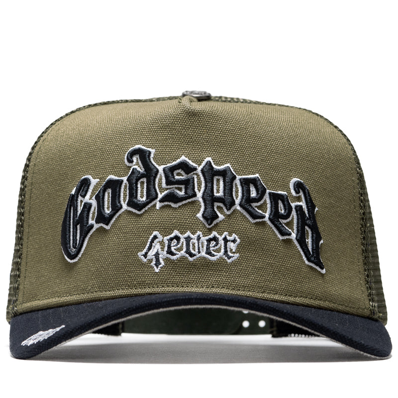 Godspeed New York GS Forever Trucker Hat - Olive/Black