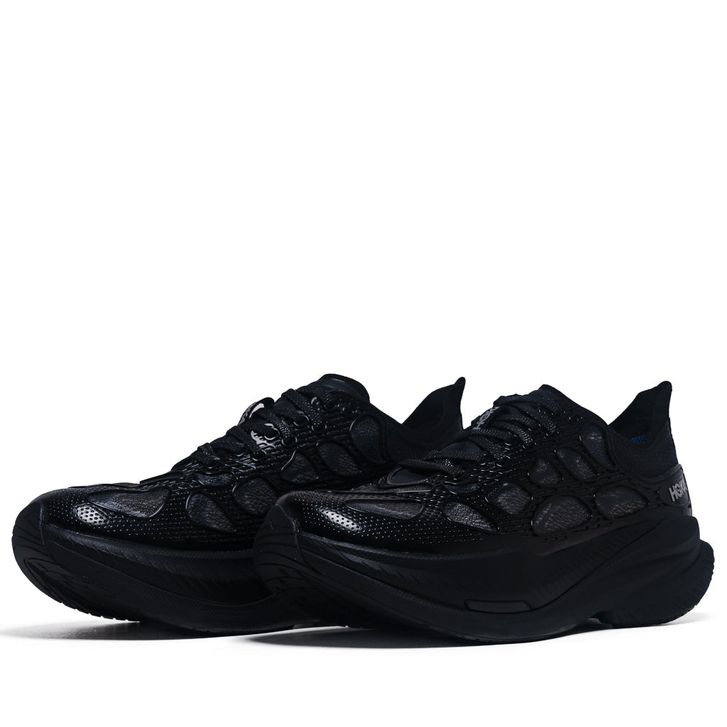Hoka Mach X Caged - Black/Midnight Blue