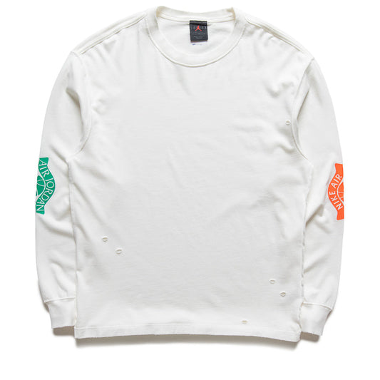 Jordan Rare Air L/S Tee - Sail/Brilliant Orange