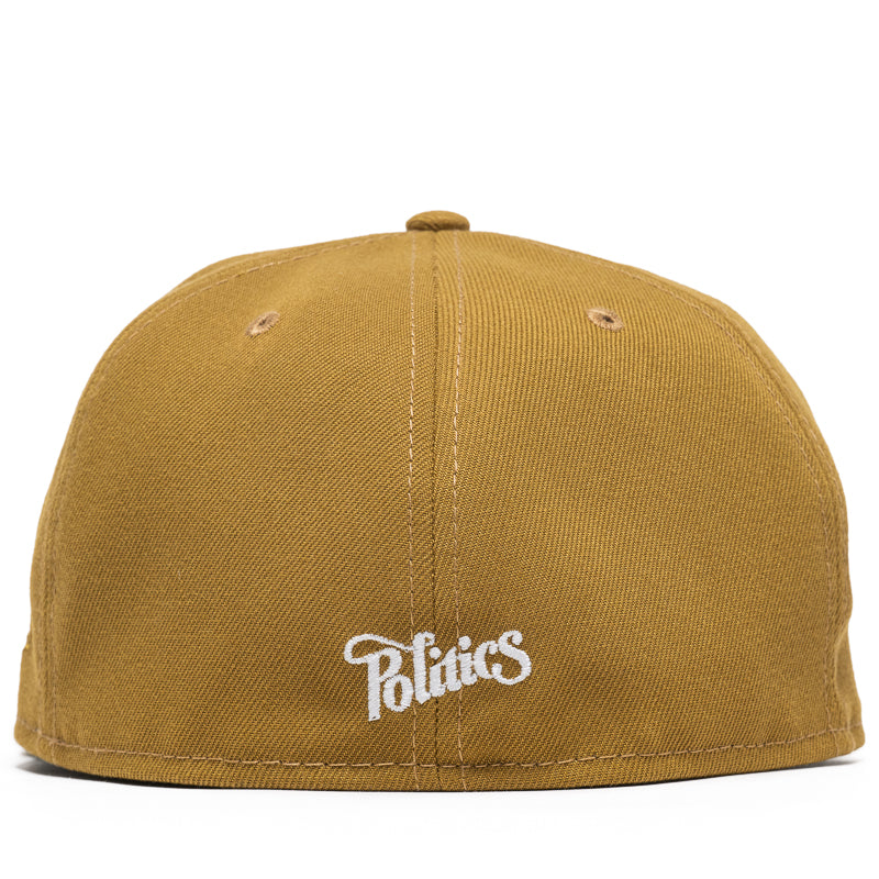 Politics x New Era 59FIFTY Fitted - Old Gold