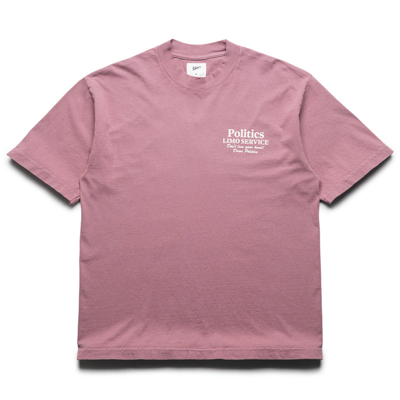 Politics Limo Tee - Mauve