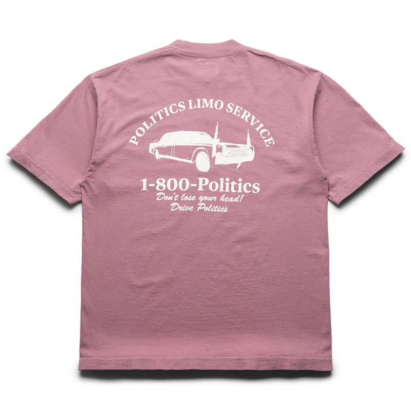 Politics Limo Tee - Mauve