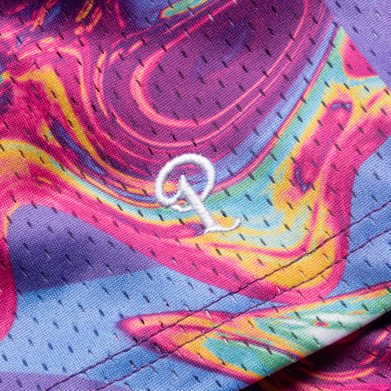 Politics Mesh Shorts - Oil Slick